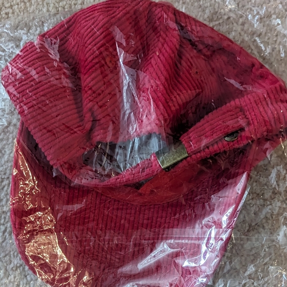 ASSHOLES LIVE FOREVER Red Corduroy Dad Hat - Picture 8 of 8